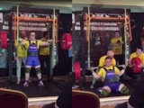 Guys Powerlifting Championship Ends In Excruciating Pain