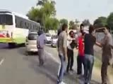 Molester Beaten Up By Bus Conductor in Moga