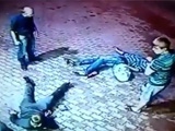 Small Bald Man Knocks Out Two Guys With Ease