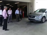 Self Parking Car Test Goes Very Wrong