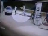 Driver Pulls His Own Gun And Shoots An Armed Robber Dead At The Gas Station