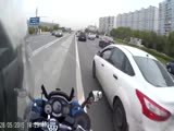 two bikers found each other