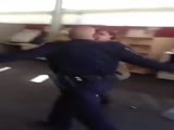 Girl Resists Cop