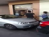 brawl at Mc`D entrance