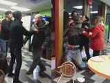 Fight Over Pizza In BC Canada