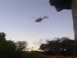 Sergeant Falls 50 ft From A Helicopter