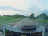 driver falls asleep