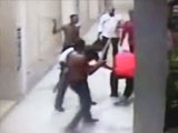 Bodyguard Chased Down Corridor And Attacked By A Group Of Men