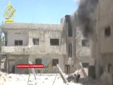 FSA Rocket Operator receives Grenade - Still Fulfills His Mission Afterwards