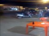 Guy Crashes On His Scooter!