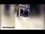 Tesco Woolwich fight/brawl