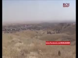 Kurdish peshmerga shows some shooting skills!