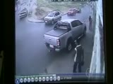 light accident turns into roadrage