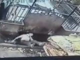 Man Falls Into An Industrial Trash Compactor