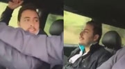 Guy Showing Off In His NEw Sports Car Crashes When His Friend Asks Him To Slow Down