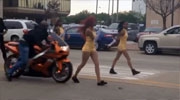 Biker Slams Into Parade Street Dancer At High Speed