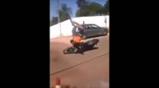 moto stunt went wrong