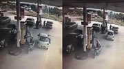 Woman Runs Over Pensioner At A Gas Station