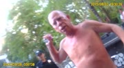 Drunk dad is in conflict with the police. Ukraine