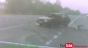 Fatal t-boning ejects driver out of the car