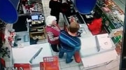 Man Sucker Punches Elderly Lady At The Checkout