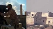 Soldier On A Rooftop Blown Up With A Kornet ATGM