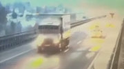 Trucker Loses Control And Falls To His Death Into An Icy River