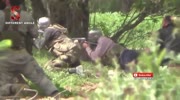 Close Call For Syrian Rebel During Firefight