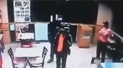 Cafe Clerk Pulls His Own Gun And Shoots Thieves