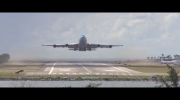 KLM 747 take off viewed from Hill @ St. Maarten Airport