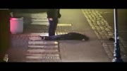 one kick makes polish resting on the street
