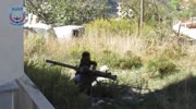 an-Nusra destroys SAA sniper`s position