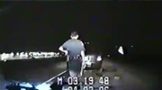Cop Gets Hit At Over 80 Mph During Traffic Stop