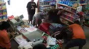 Man assaults shop clerk but karma comes instantly
