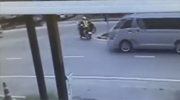 Traffic Officer Killed By Minivan