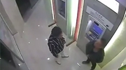 Robber Is Beaten By The Victim Trying To Steal His Money From The ATM