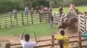 Bull Rider Learns To Fly After Making A Mistake With A Very Angry Bull