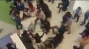 several men gets KO in the mall