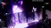 Loan sharks splash home with paint, burn gate after woman gives family’s address