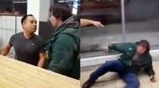 Homeless Man Knocked Out Hard After Provoking A Guy In The Laundromat