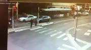 woman gets hit and run over by car