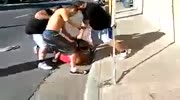 two guys assaulted and beaten in the street