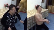 Chinese Asshole Beats A Retarded Man