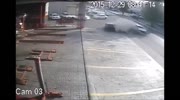 Speed demon runs into a slow car