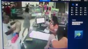 off duty cop disarms robber in the bakery