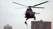 Rookie Falls From A Helicopter Rappel During Training Excercise
