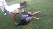 Girl is pounded out