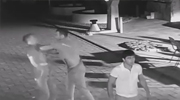 Sucker Elbow Outside A Club Leads To Instant Karma
