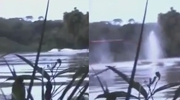 Power Boat Comes Under Intense Fire From All Directions