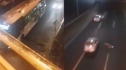 Fleeing Bus Robber Gets Hit And Killed By A Passing Car